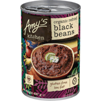 Amys Kitchen Refried Black Beans 437g