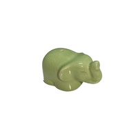 Green Elephant Incense Holder