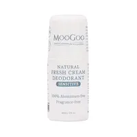 Moogoo Natural Fresh Cream Roll On Deodorant Fragrance Free (Sensitive) 60ml