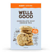 Well & Good Vegan Chocolate Chip Cookie Mix 400g