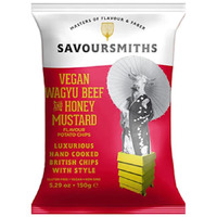 Savoursmiths Vegan Wagyu Beef & Honey Mustard Chips 150g
