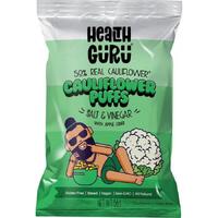 Health Guru Cauliflower Puffs Vegan Salt & Vinegar 56g