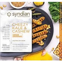 Syndian Cheezy Kale Cashew Sausage (6 pack) 300g