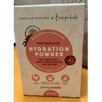 Franjo's Kitchen (Motherhood) Hydration Blood Orange & Coconut Water Sachets 10x9g