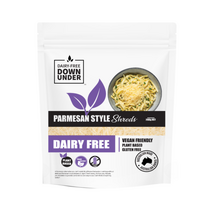 Dairy Free Down Under Parmesan Style Shreds 125g