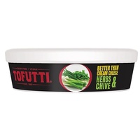 Tofutti Cream Cheese Herbs Chives 227g