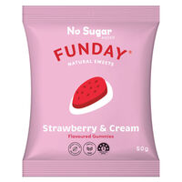 Funday Strawberry & Cream 50g