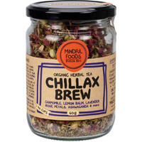 Mindful Foods Chillax Brew Organic Herbal Tea 60g