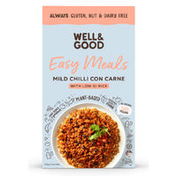 Well & Good Easy Meal Mild Chilli Con Carne 120g