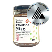 Rice Culture Organic brown rice Miso 220g
