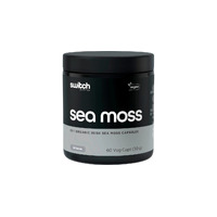 Switch Nutrition Sea Moss 10:1 Organic irish Sea Moss 60 caps