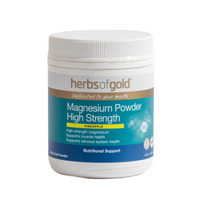 Herbs of Gold Magnesium Powder High Strength 150g