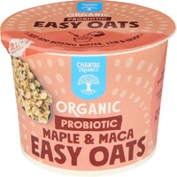 Chantal Organics Probiotic Easy Oats Maple & Maca 65g