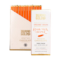 Solomons Gold Organic Vegan Dark Mylk Orange Chocolate 55g