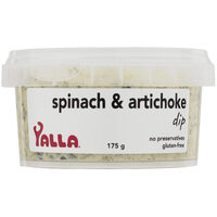 Yalla Spinach & Artihoke Dip 200g