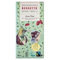 Bennetto Dark Mint Chocolate 80g