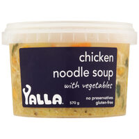 Yalla GF Chicken Noodle & Veg Soup 570g