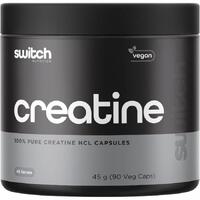 Switch Nutrition 100% Pure Creatine HCL 90c