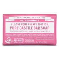 Dr Bronners Cherry Blossom Soap Bar 140g