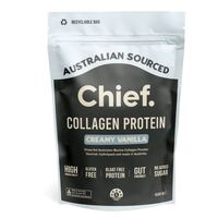 Chief Grass Fed Collagen Protein Powder Creamy Vanilla 450g