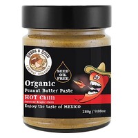 Seeds & Such Organic Peanut Butter Hot Chilli 280g