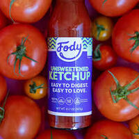 Fody Foods Unsweetend Tomato Ketchup 303g