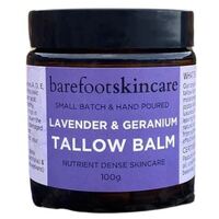 Barefoot Skincare Face & Body Butter Lavender& Geranium 100g