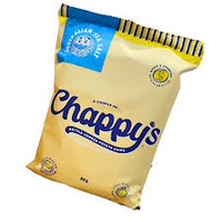 Chappys Potato Chips (kettle cooked) Australian Sea Salt 80g