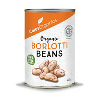 Ceres Organics Borlotti Beans 400g