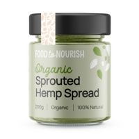 Food to Nourish Organic Sprouted Hemp Seed Spread 200g