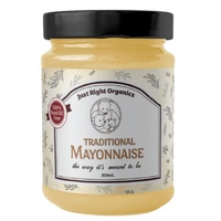 Just Right Organics Traditional Mayonnaise 300ml