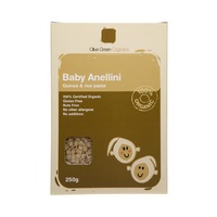 Olive Green Organics Baby Anellini Quinoa & Rice Pasta 250g