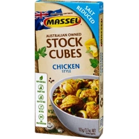 Massel Chicken Style Stock Cubes Salt Reduced 105g