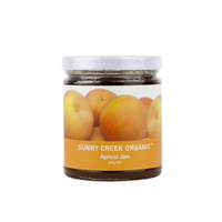 Sunny Creek Organic Apricot Jam 310g