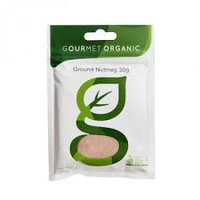 Gourmet Organic Herbs Organic Ground Nutmeg 30g
