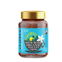 Clipper Organic House Blend Organic Instant Coffee (Blue) 100g