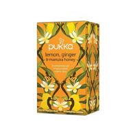 Pukka Lemon Ginger & Manuka Honey (20 Tea Bags)