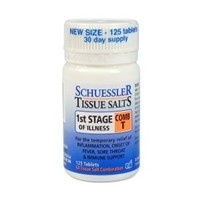 Schuessler Tissue Salts - 1st Stage of Illness - CombT - 125tabs