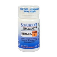 Schuessler Tissue Salts - Comb I: Fibrositis (125 Tablets)