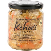 Kehoes Sauekraut Dill Kale & Carrot 410g