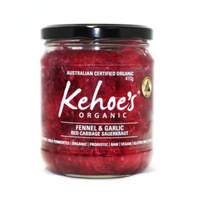 Kehoes Organic Fennel & Garlic 410g