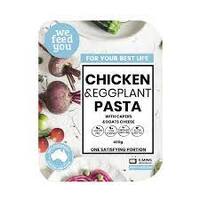 We Feed You Chicken & Eggplant Pasta 400g