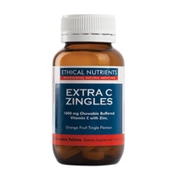 Ethical Nutrients Extra C Zingles 50t Orange