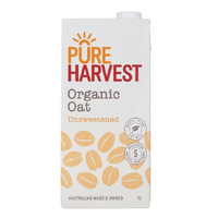Pure Harvest Oat Milk (Unsweetened) 1L
