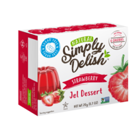 Simply Delish Jelly Dessert Strawberry 20g