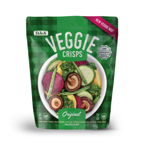 DJ&A Veggie Crisps Mixed Vegetables (Original) 90g