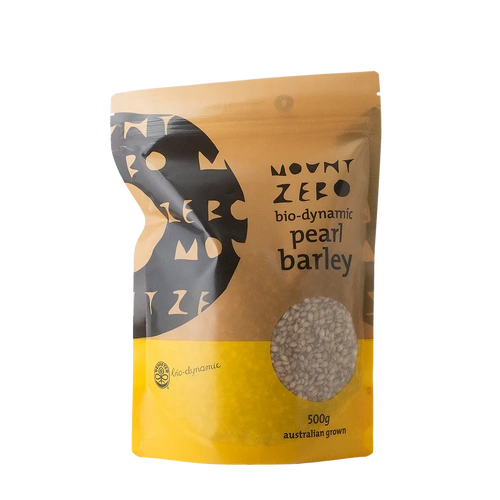 Mount Zero Biodynamic Pearl Barley 500g