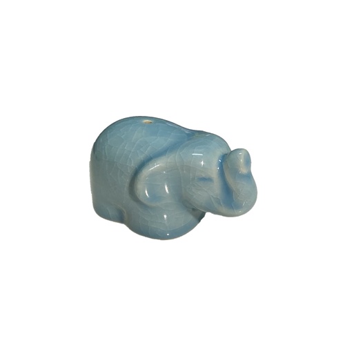 Blue Elephant Incense Holder