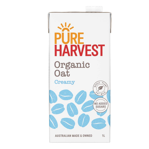 Pure Harvest Organic Creamy Oat Milk 1L