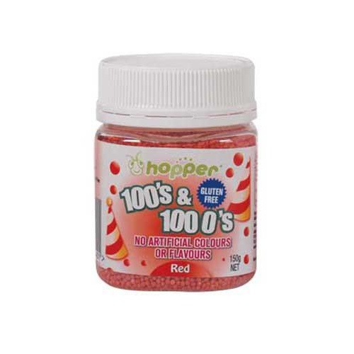 Hoppers Gluten Free 100s & 1000s (Red) 150g